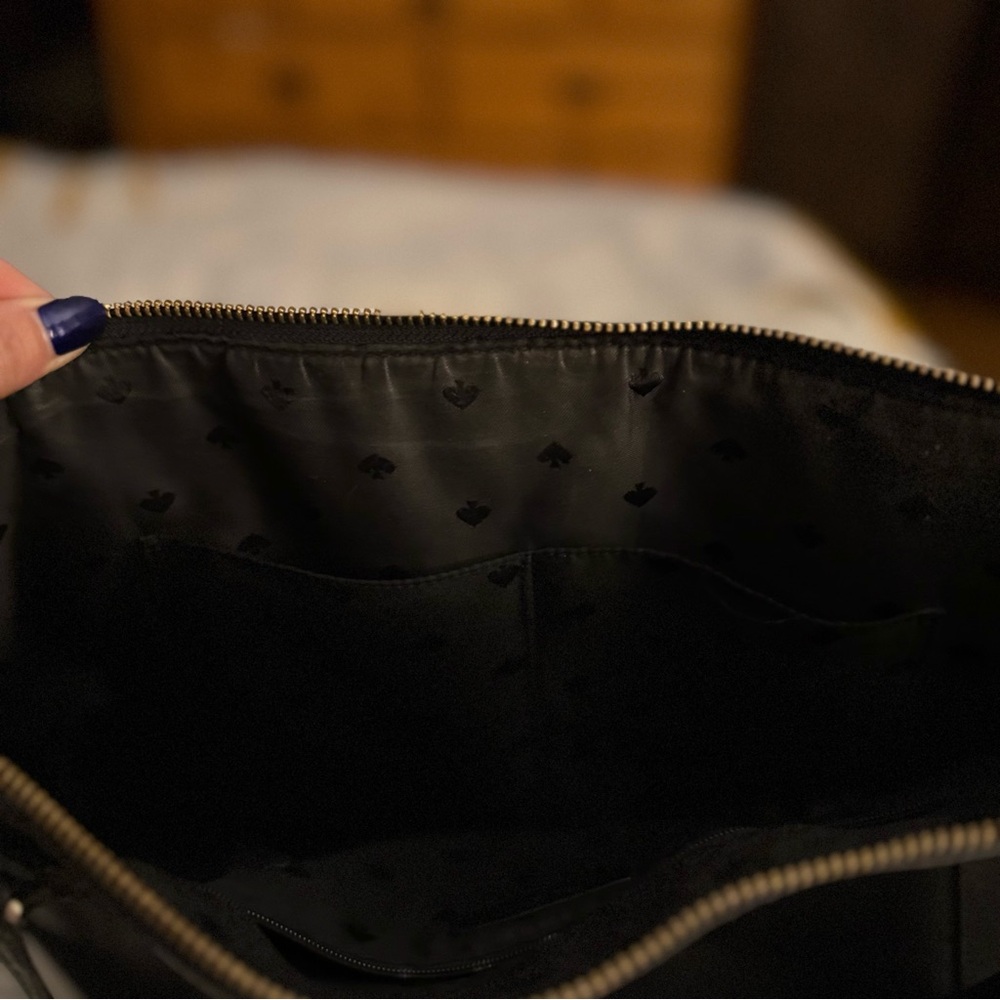 Kate Spade Cameron Pocket Black Tote Bag - Picture 5 of 6